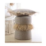 Σκαμπώ Mai καφέ 39x50cm ed9649 - Image 2