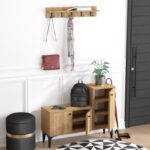 Έπιπλο εισόδου Simone δρυς μελαμίνη 100x35x85εκ ed964 - Image 4