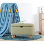 Αποθηκευτικό Σκαμπώ Mai πράσινο 61x40x37cm ed9655 - Image 5