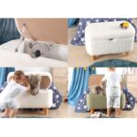 Αποθηκευτικό Σκαμπώ Mai πράσινο 61x40x37cm ed9655 - Image 2