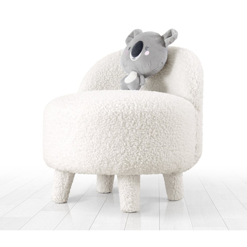 9657_0-800x800 Σκαμπώ Mai λευκό 46x51x33cm ed9657 - Image 1