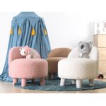 Σκαμπώ Mai λευκό 46x51x33cm ed9657 - Image 4