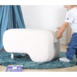 Σκαμπώ Mai λευκό 58x36x35cm ed9660 - Image 4