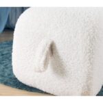 Σκαμπώ Mai λευκό 58x36x35cm ed9660 - Image 3