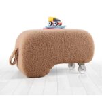 Σκαμπώ Mai καφέ 58x36x35cm ed9661