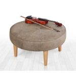 Σκαμπώ Square καφέ 80x41cm ed9666