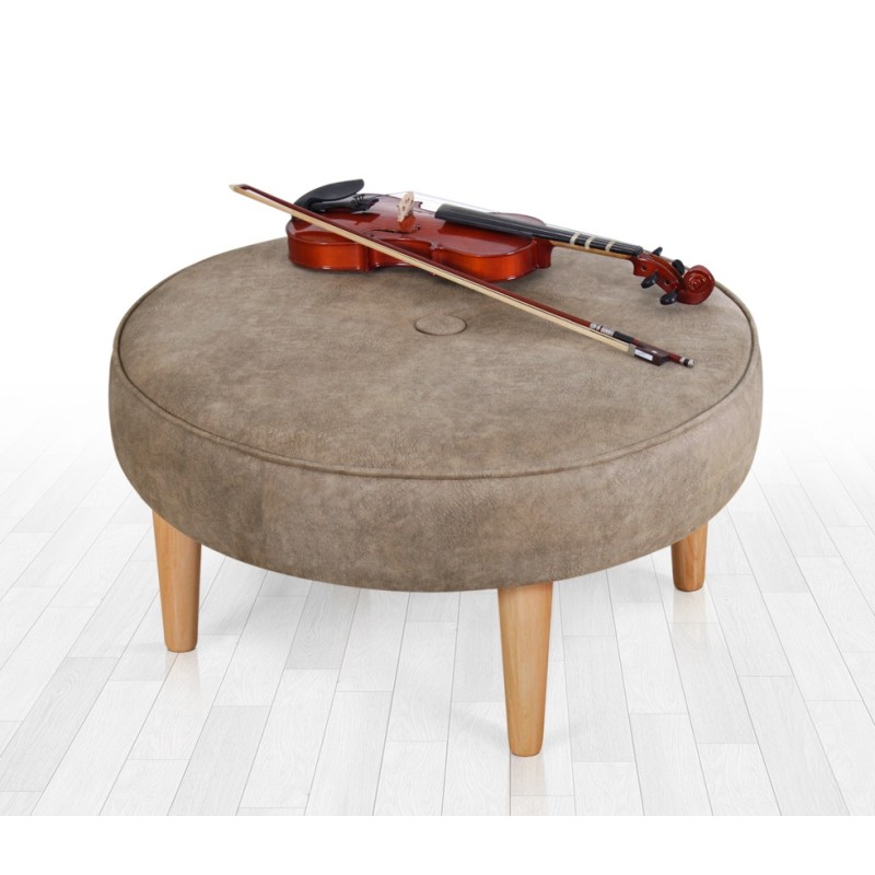 9666_0-800x800 Σκαμπώ Square καφέ 80x41cm ed9666 - Image 1