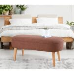 Σκαμπώ Timo κεραμιδί χρώμα 100x40x47cm ed9673 - Image 3