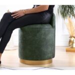 Σκαμπώ Dover πράσινο 50x45cm ed9681 - Image 4