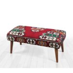 Σκαμπώ Meli κόκκινο 91x42x46cm ed9682