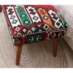 Σκαμπώ Meli κόκκινο 91x42x46cm ed9682 - Image 3