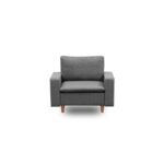 Πολυθρόνα Lungo 52x75x46cm γκρι ed9687