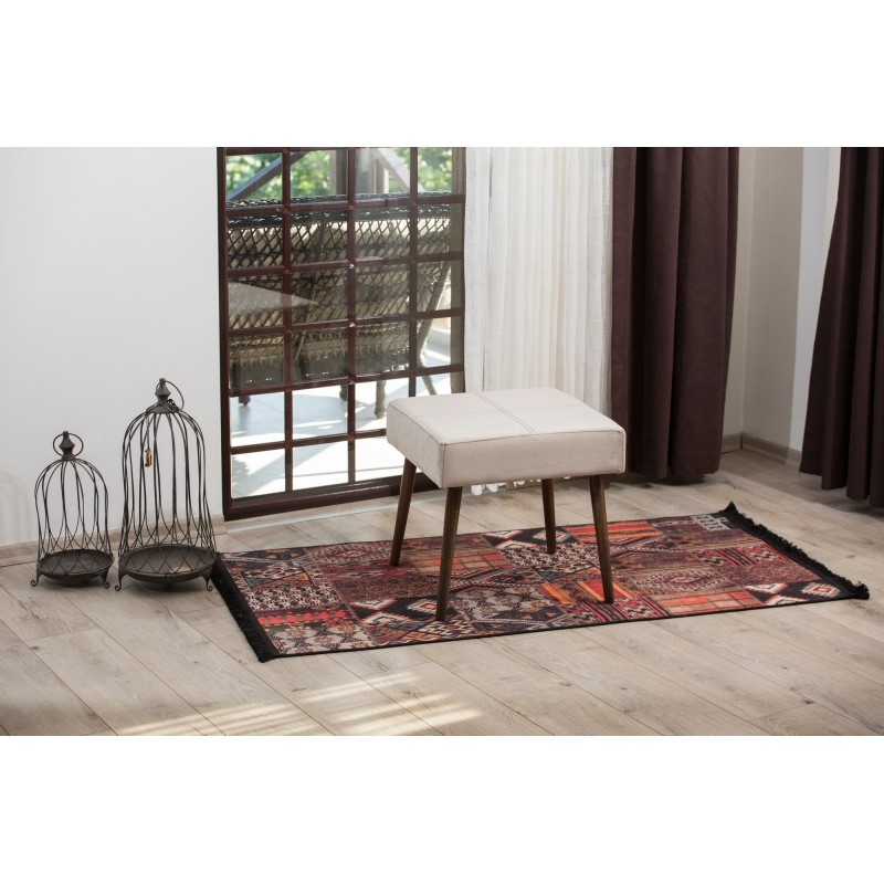 9704_0-800x800 Σκαμπώ Appre μπεζ ύφασμα 46x46x44cm ed9704 - Image 1