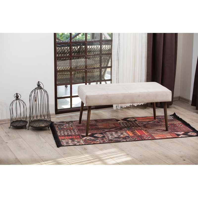 9710_0-800x800 Σκαμπώ Appre μπεζ ύφασμα 92x46x44cm ed9710 - Image 1