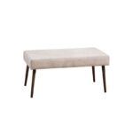 Σκαμπώ Appre μπεζ ύφασμα 92x46x44cm ed9710 - Image 3