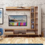 Έπιπλο τηλεόρασης Angola 170x37x37cm μελαμίνη ed982 - Image 4