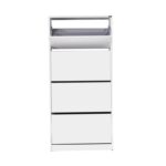 Παπουτσοθήκη Adore 73x26x157cm μελαμίνη άσπρη ed999 - Image 4