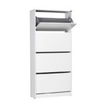 Παπουτσοθήκη Adore 73x26x157cm μελαμίνη άσπρη ed999 - Image 3