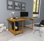 Γραφείο Aria oak χρώμα ξύλο 120x55x75cm c438597