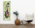 Πίνακας Kandinsky Καμβάς 30x80cm c471296 - Image 2
