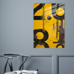 Πίνακας Bicchiere γυαλί 30x45cm c471299