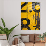 Πίνακας Bicchiere γυαλί 30x45cm c471299 - Image 2