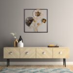 Deco διακοσμητικό τοίχου μεταλλικό 55x5x55cm c471660 - Image 3