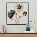 Deco διακοσμητικό τοίχου μεταλλικό 55x5x55cm c471660 - Image 4