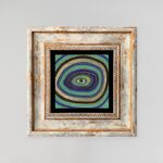 Πίνακας Stone ξύλο 20x20cm c471716