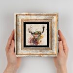 Πίνακας Stone ξύλο 20x20cm c471722 - Image 3