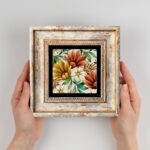 Πίνακας Stone ξύλο 20x20cm c471723 - Image 3