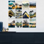 Πίνακας mdf 20x15cm 12pcs c471728