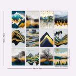 Πίνακας mdf 20x15cm 12pcs c471728 - Image 2