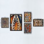 Πίνακας mdf 24x29cm 5pcs c471881 - Image 2