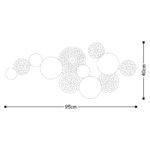 Deco διακοσμητικό τοίχου 95x40cm c472032 - Image 3