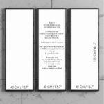 Πίνακας Alfa mdf 120x3 5x40cm 3pcs c484491 - Image 4